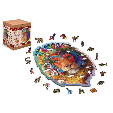 Wooden Puzzle: The Mystic Lion 250pcs