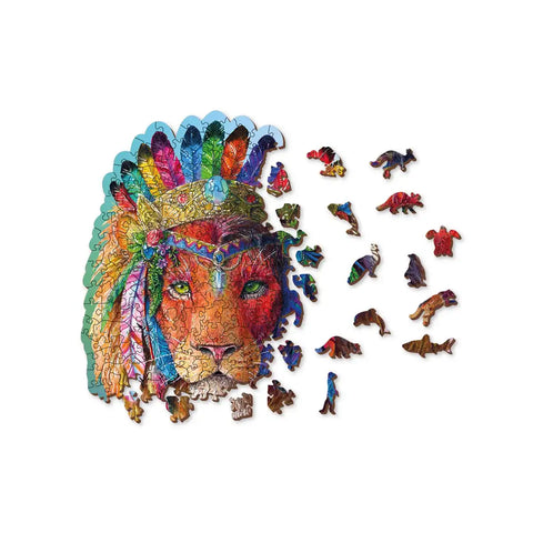 Wooden Puzzle: The Mystic Lion 250pcs