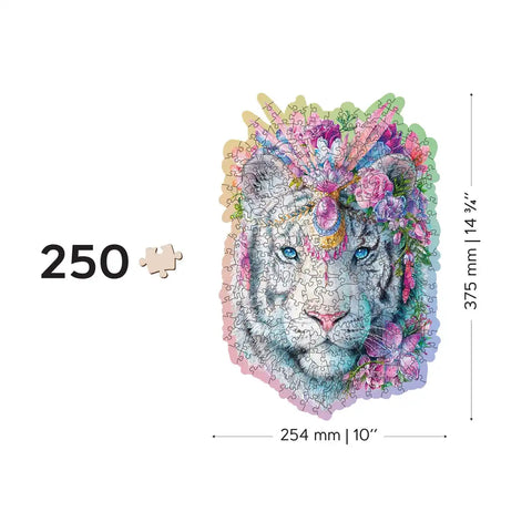 Wooden Puzzle: The Mystic Tiger 250pcs