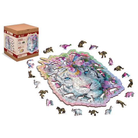 Wooden Puzzle: The Mystic Tiger 250pcs