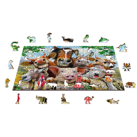 Wooden Puzzle: Farm Life 505pcs