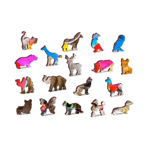 Wooden Puzzle: Cat Party 505pcs