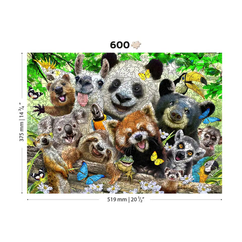 Wooden Puzzle: Bear Paradise 1010pcs