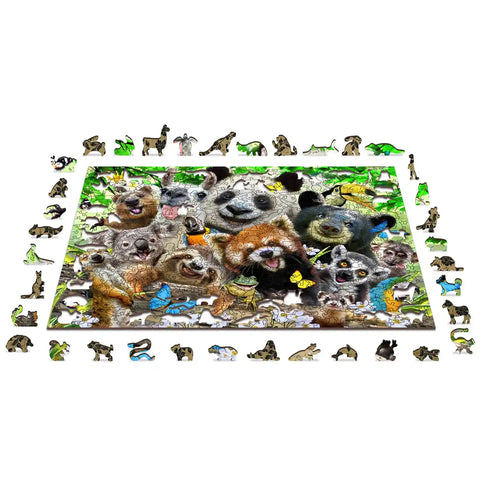 Wooden Puzzle: Bear Paradise 1010pcs