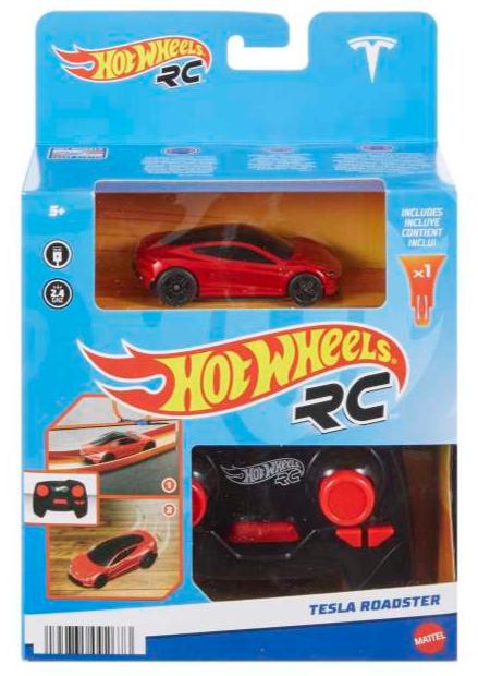 Hot Wheels RC Tesla popular Roadster Red