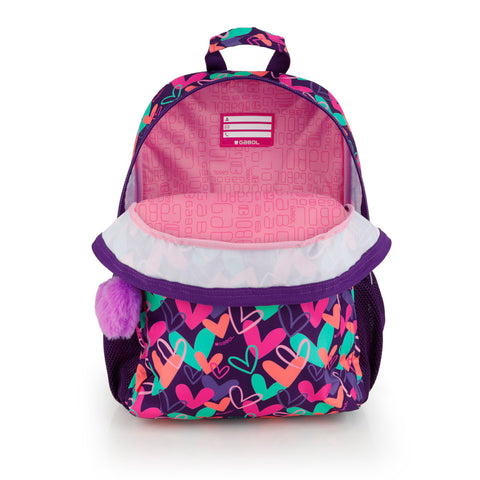 Gabol Kokoro Hearts 1 Part Backpack 41cm