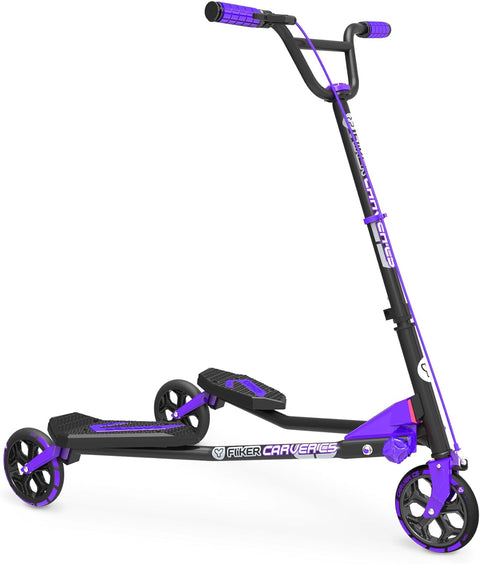 YFliker C5 Carver Purple/Black Age 9+