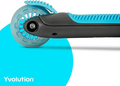 Yvolution Glider Kiwi Blue 3-Wheel Scooter 3-8 Years