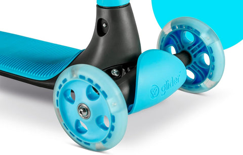 Yvolution Glider Kiwi Blue 3-Wheel Scooter 3-8 Years