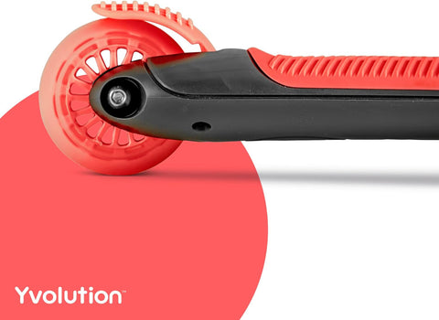 Yvolution Glider Kiwi Red 3-Wheel Scooter 3-8 Years