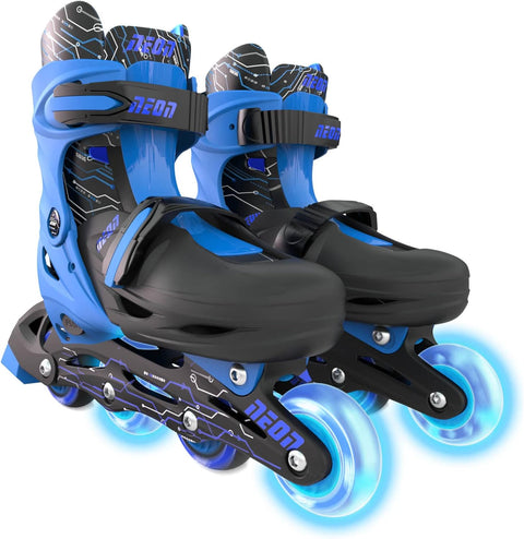 Yvolution Neon 2in1 Combo Skates Size 30-33