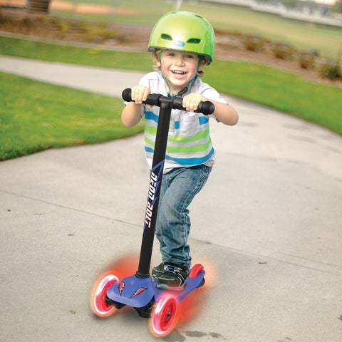 Yvolution Neon Bolt 3-Wheel Blue Scooter 3-5 Years