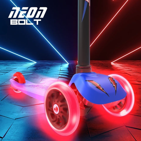 Yvolution Neon Bolt 3-Wheel Blue Scooter 3-5 Years