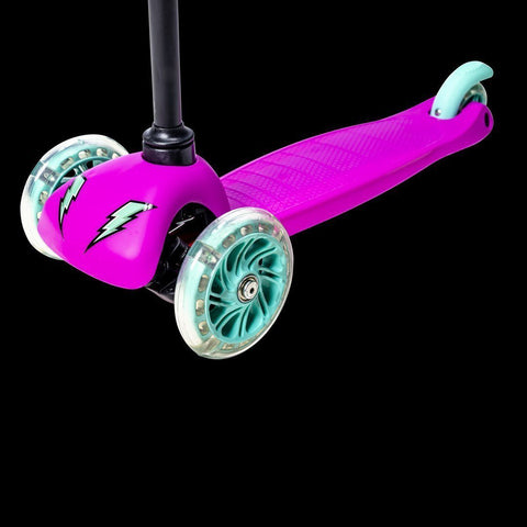 Yvolution Neon Bolt 3-Wheel Pink Scooter 3-5 Years