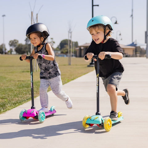 Yvolution Neon Bolt 3-Wheel Pink Scooter 3-5 Years