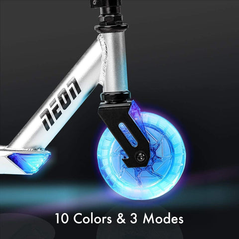 Yvolution Neon Ghost Led Scooter With Dynamic Lights 5+ Years