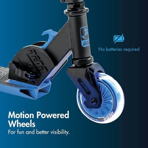 Yvolution Foldable Neon Vector 2020 Blue Scooter 5+ Years