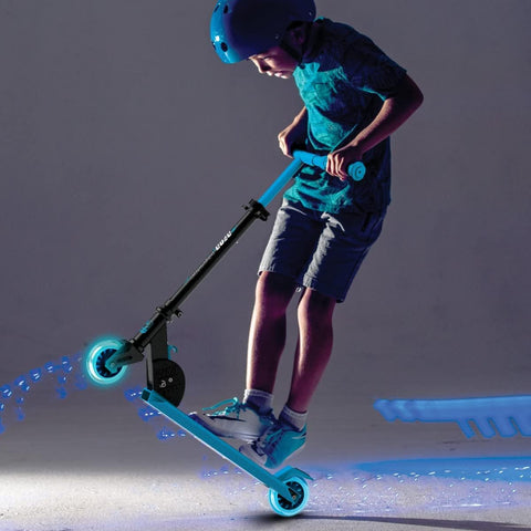 Yvolution Foldable Neon Vector 2020 Blue Scooter 5+ Years