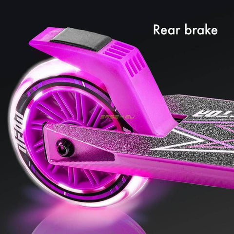 Yvolution Foldable Neon Vector 2020 Pink Scooter 5+ Years