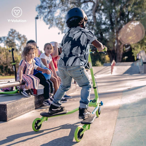 Yvolution Y Fliker A1 Air Drifting, Green/Blue Age 5+