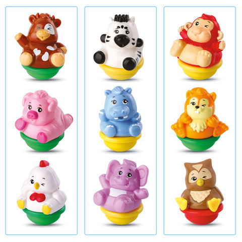 ZoomiZooz Wild Animal Figures – Roly Poly