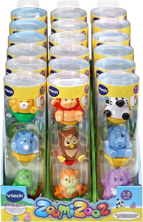 ZoomiZooz Wild Animal Figures – Roly Poly