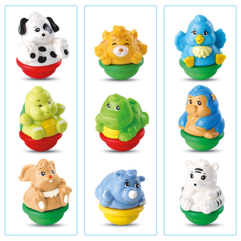 ZoomiZooz Wild Animal Figures – Roly Poly